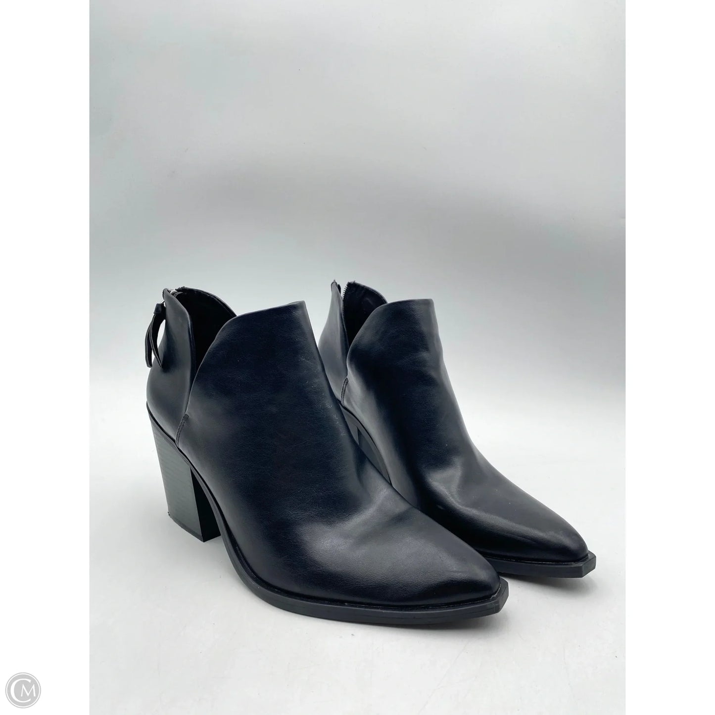 Boots Ankle Heels By A New Day In Black, Size: 11