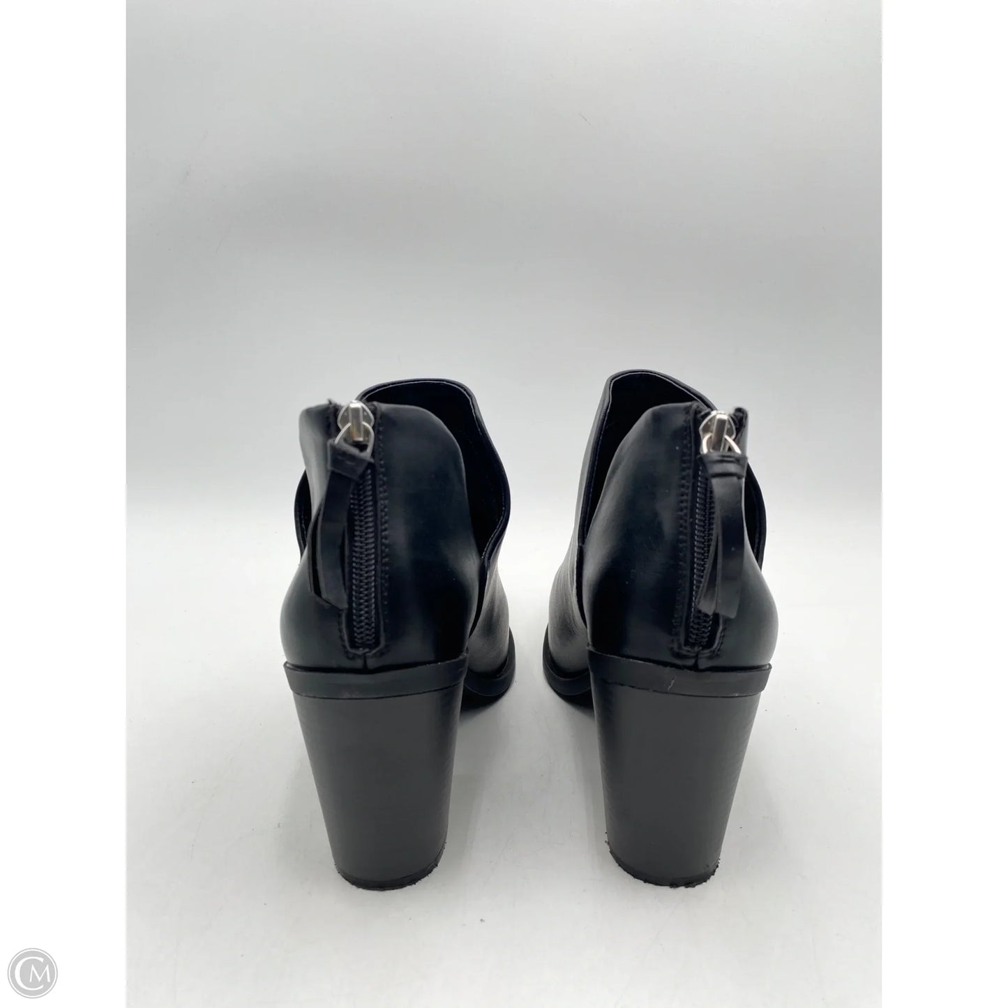 Boots Ankle Heels By A New Day In Black, Size: 11