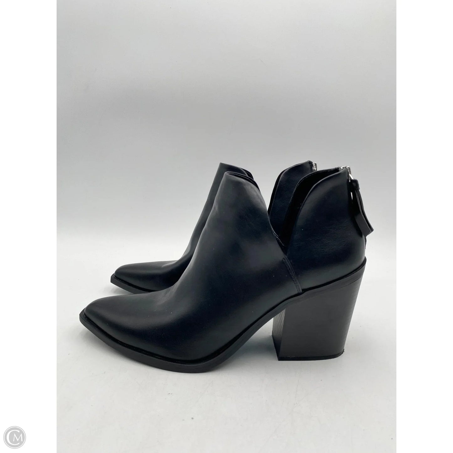 Boots Ankle Heels By A New Day In Black, Size: 11