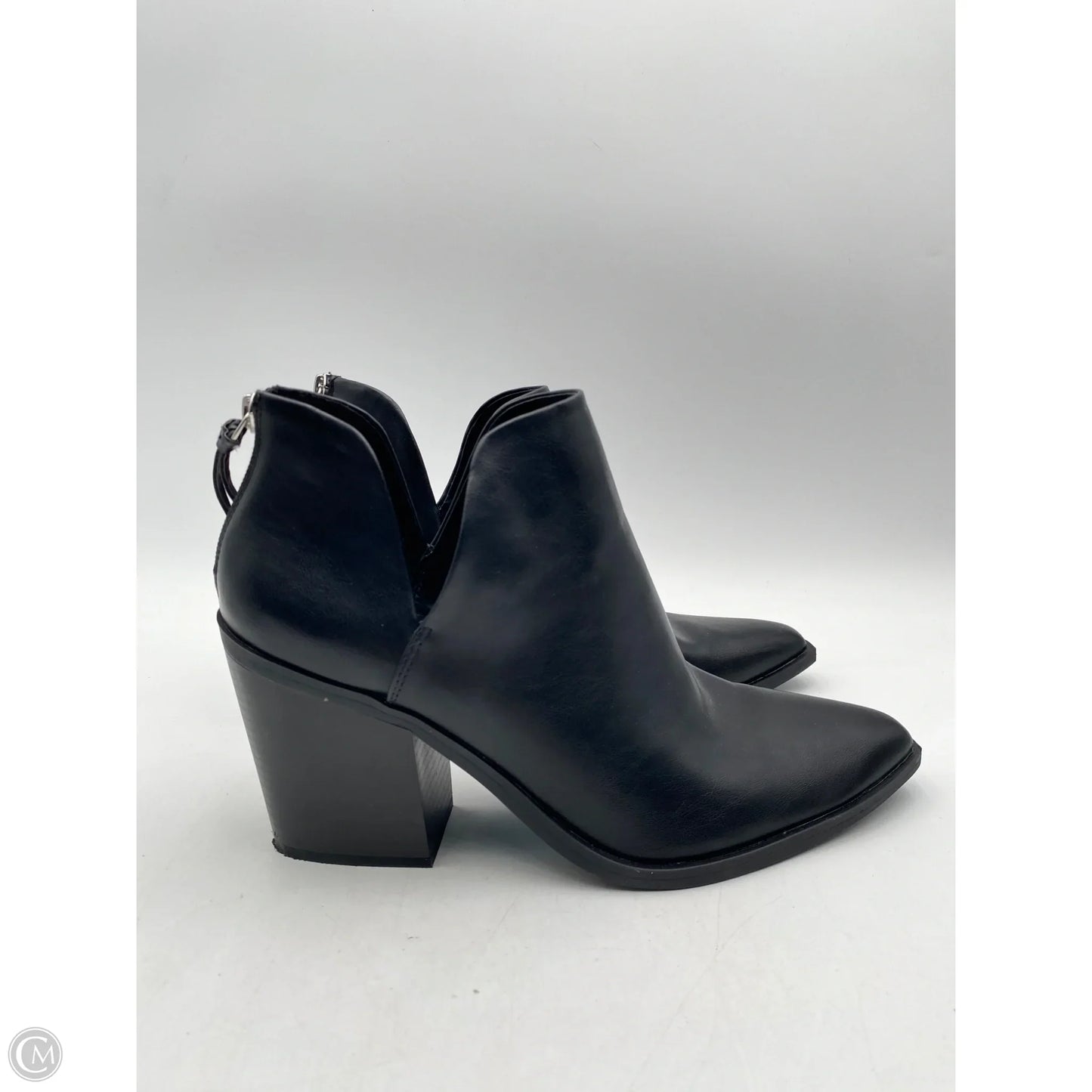 Boots Ankle Heels By A New Day In Black, Size: 11