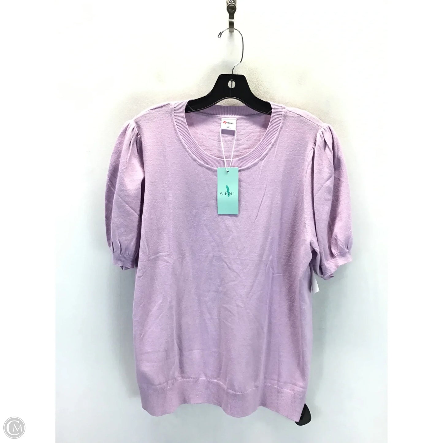 Sweater By Clothes Mentor In Purple, Size: Xxl