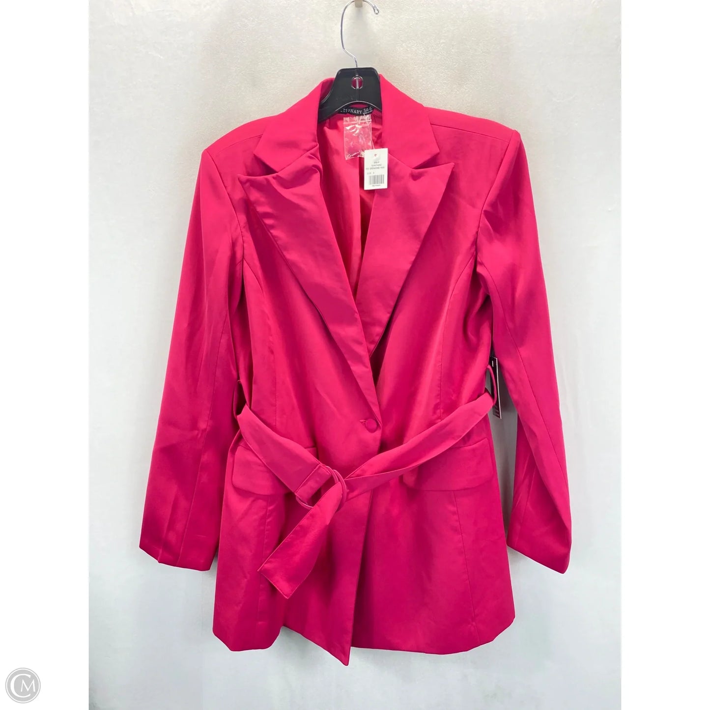 Blazer By Clothes Mentor In Pink, Size: S