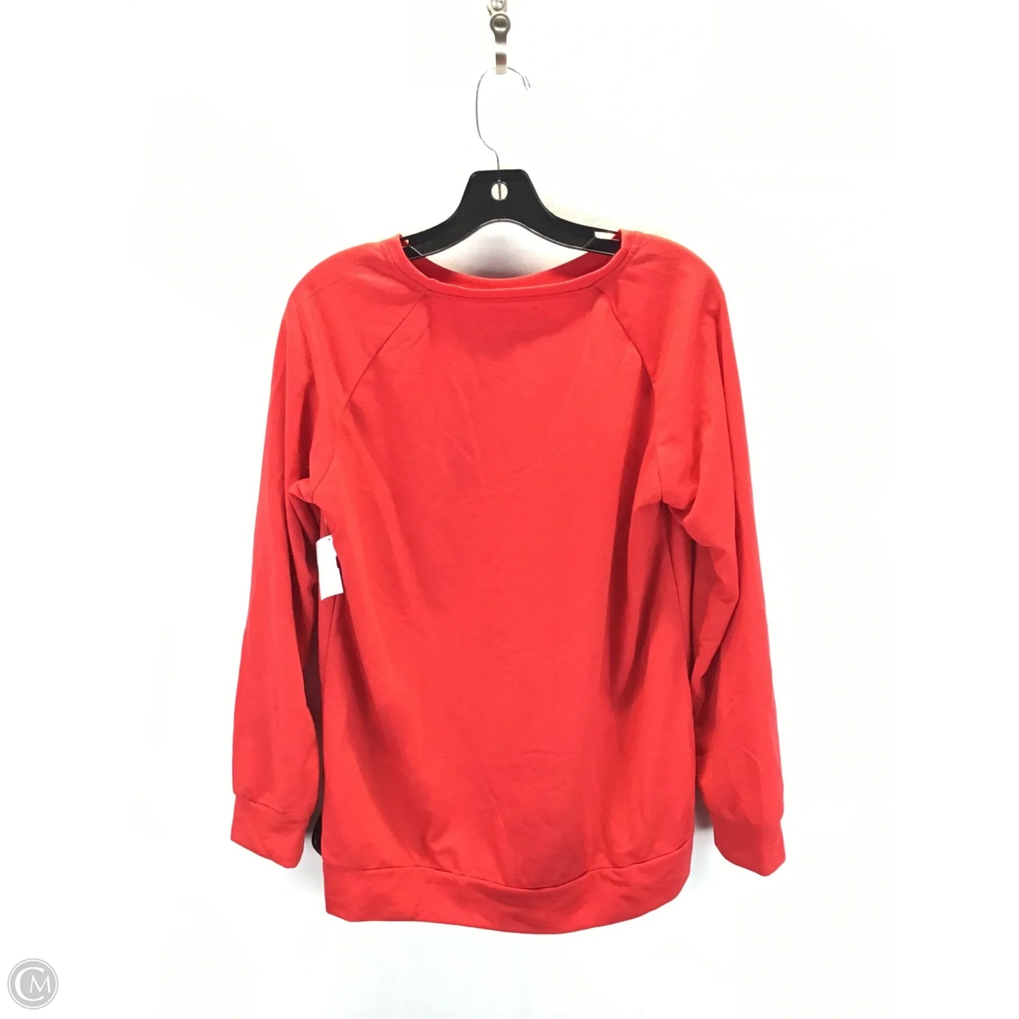 Sweatshirt Crewneck By Clothes Mentor In Red, Size: L