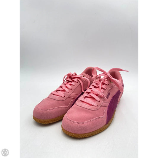 Shoes Sneakers By Puma In Pink, Size: 9.5