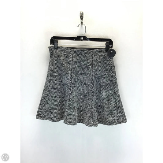 Skirt Midi By Loft In Black & White, Size: S