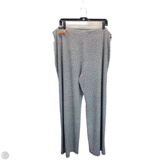 Pants Wide Leg By Alfani In Black & White, Size: 2x
