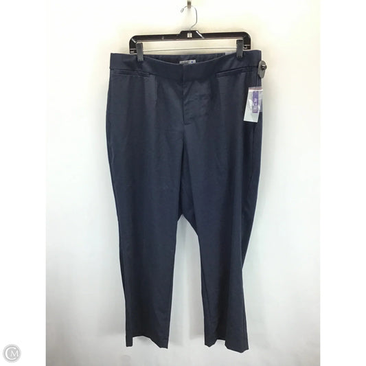 Pants Dress By Catherines In Blue, Size: 16