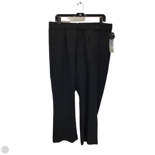 Pants Dress By Catherines In Black, Size: 16