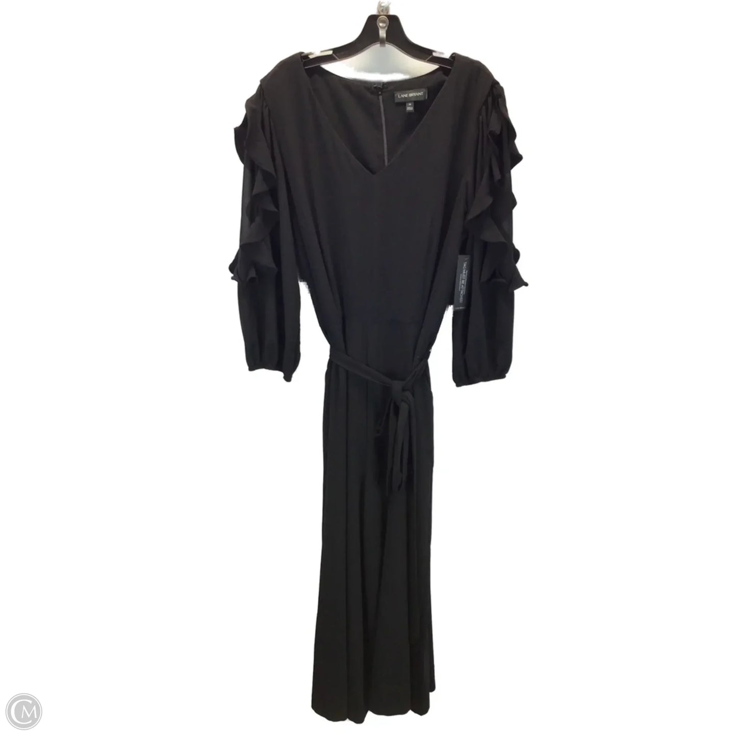 Jumpsuit By Lane Bryant In Black, Size: 18