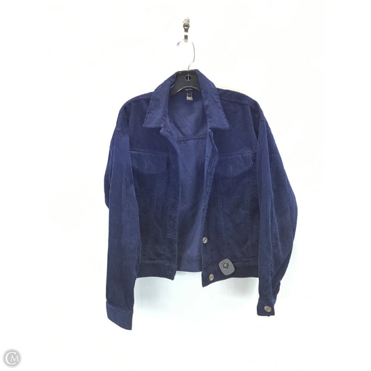 Jacket Other By Forever 21 In Blue, Size: L