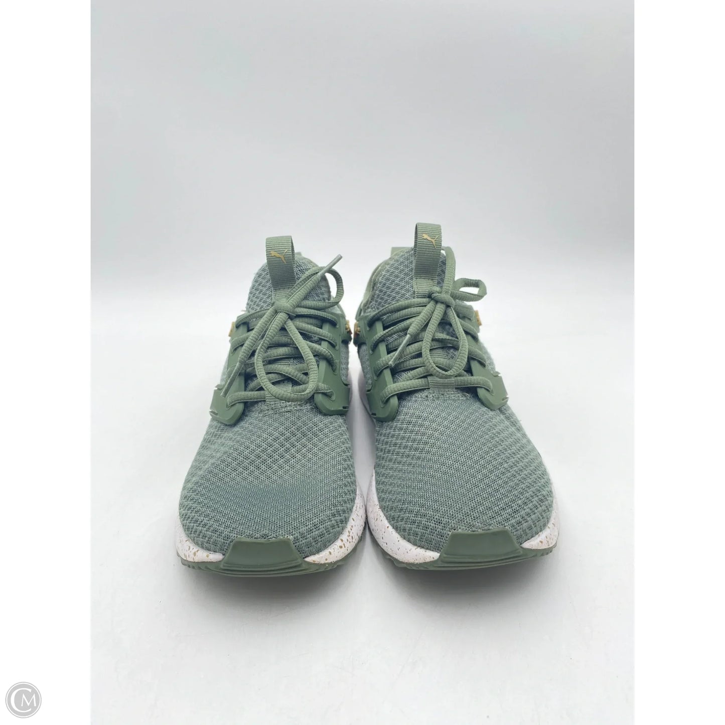 Shoes Sneakers By Puma In Green, Size: 7
