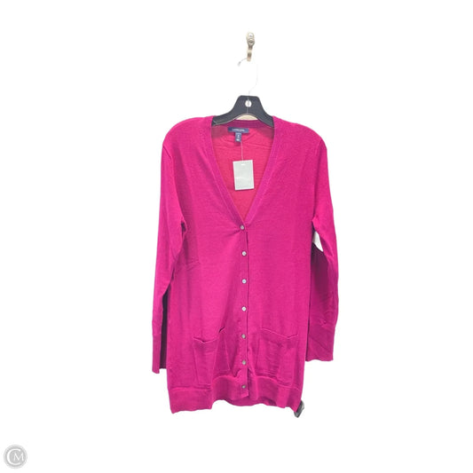 Cardigan By Lands End In Pink, Size: S