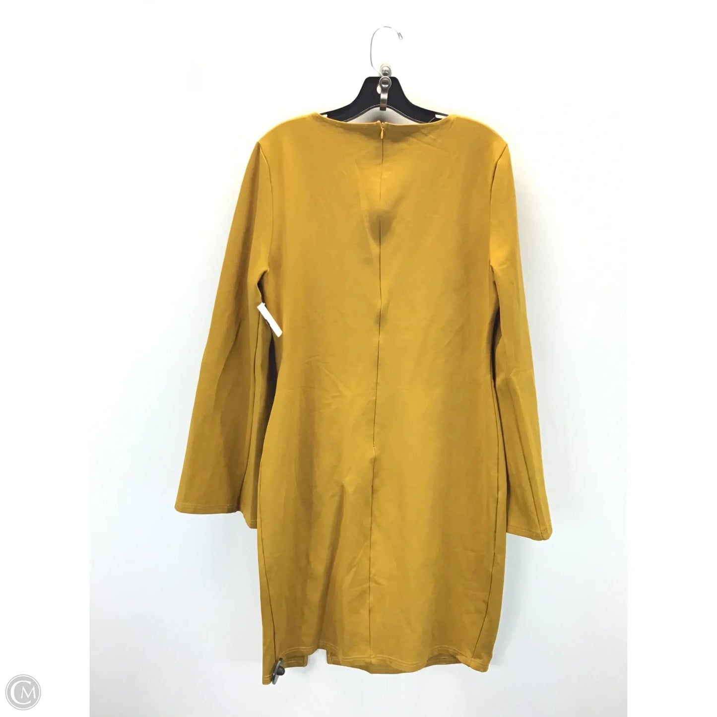 Dress Casual Midi By Fashion Nova In Gold, Size: 1x