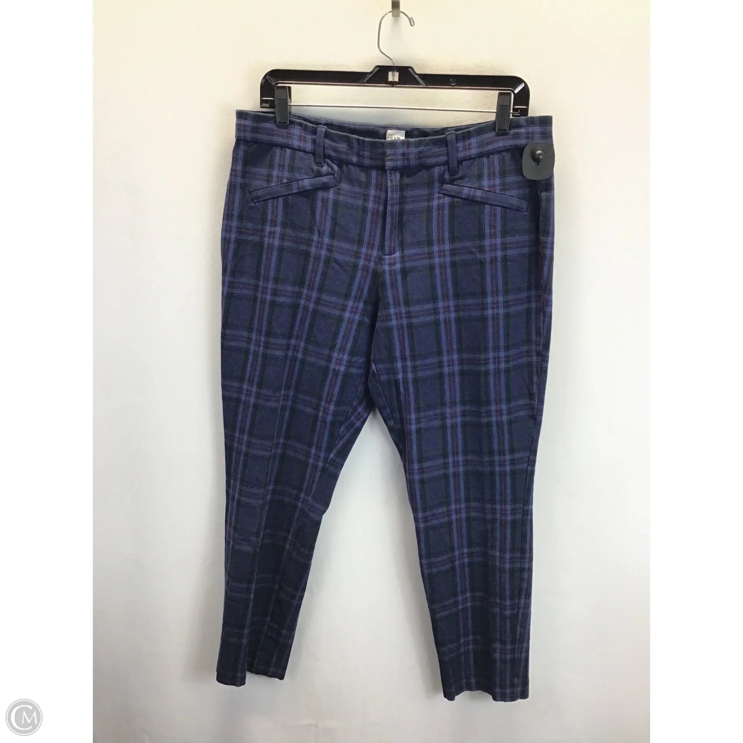 Pants Dress By Gap In Plaid Pattern, Size: 12