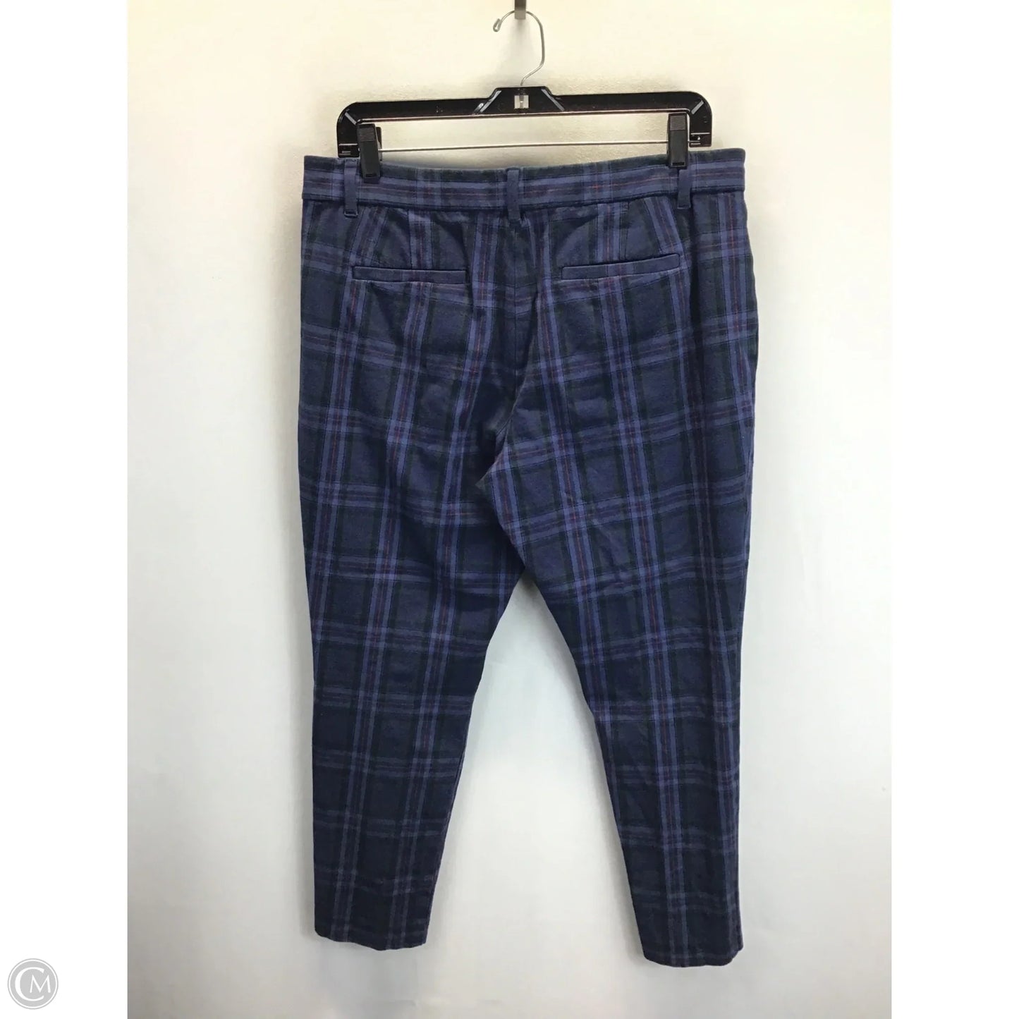 Pants Dress By Gap In Plaid Pattern, Size: 12