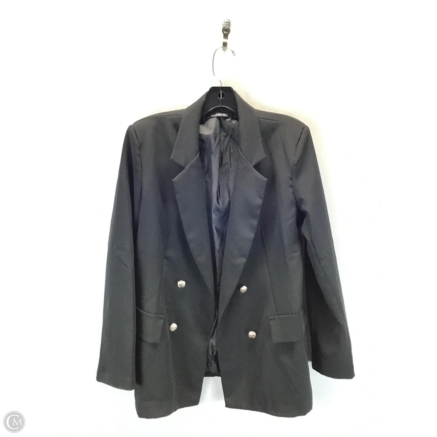 Blazer By Boohoo Boutique In Black, Size: 10