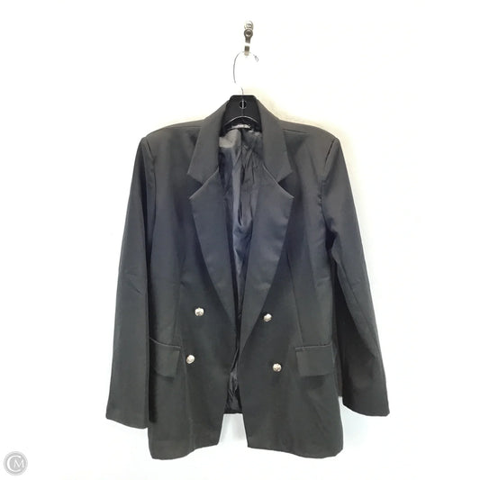 Blazer By Boohoo Boutique In Black, Size: 10
