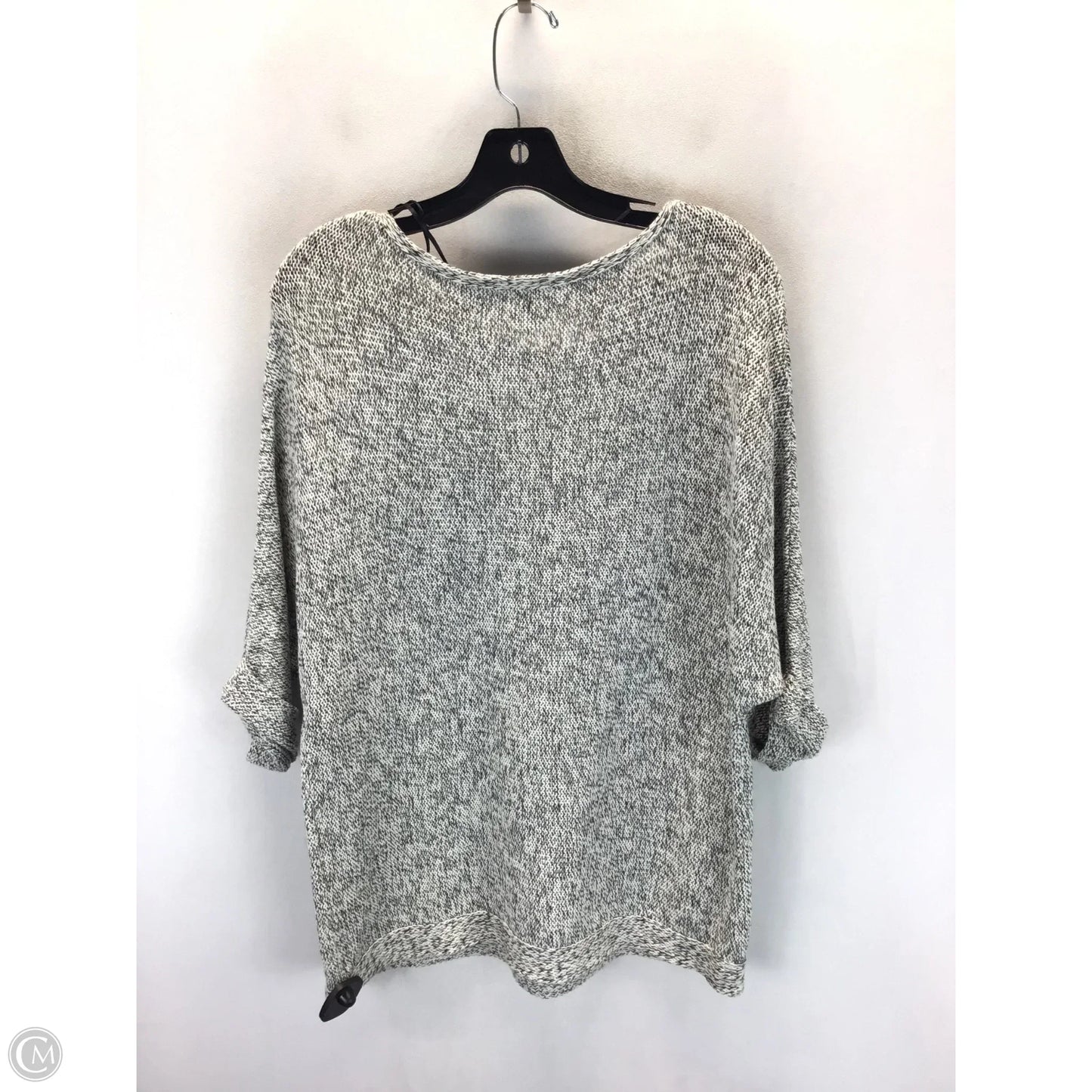 Sweater By H&m In Grey & White, Size: S