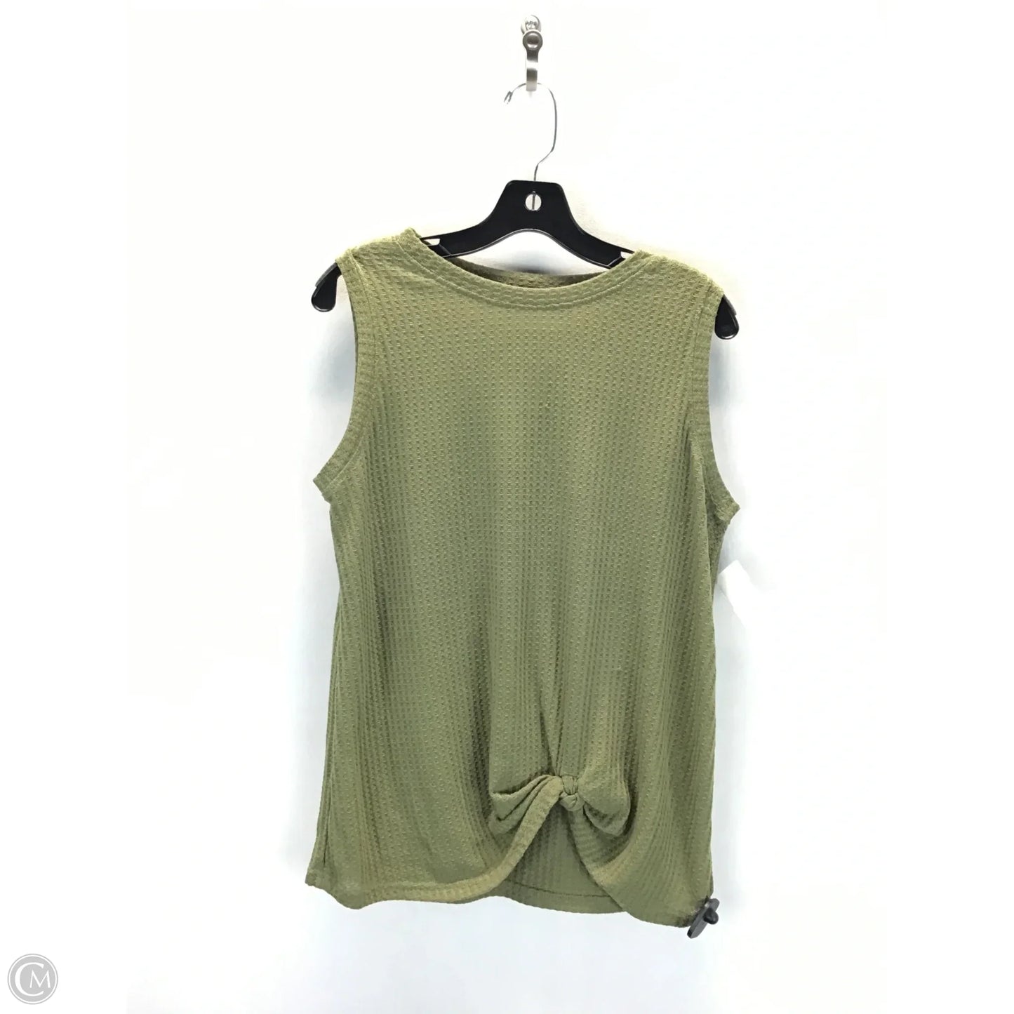 Top Sleeveless By Miholl In Green, Size: L