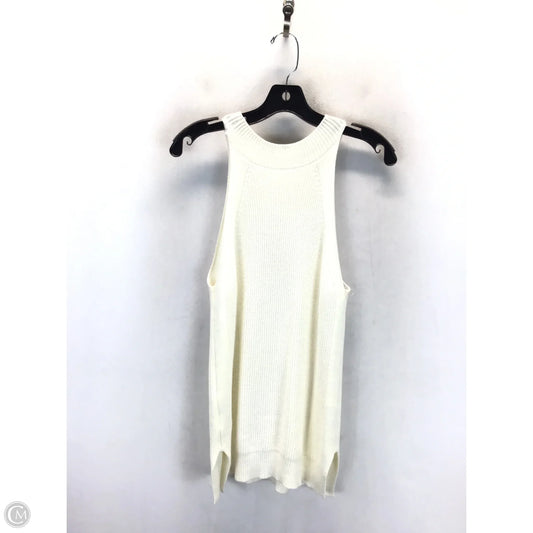 Top Sleeveless By Clothes Mentor In Beige, Size: L