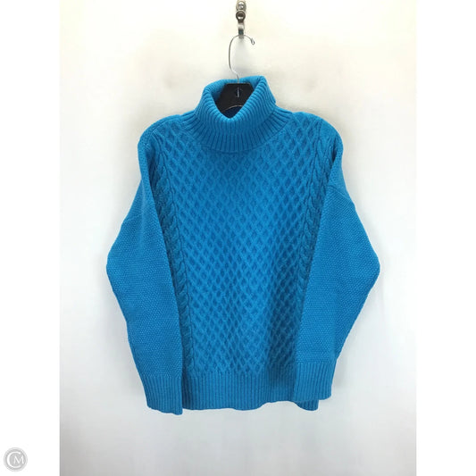 Sweater By Ann Taylor In Blue, Size: Xs