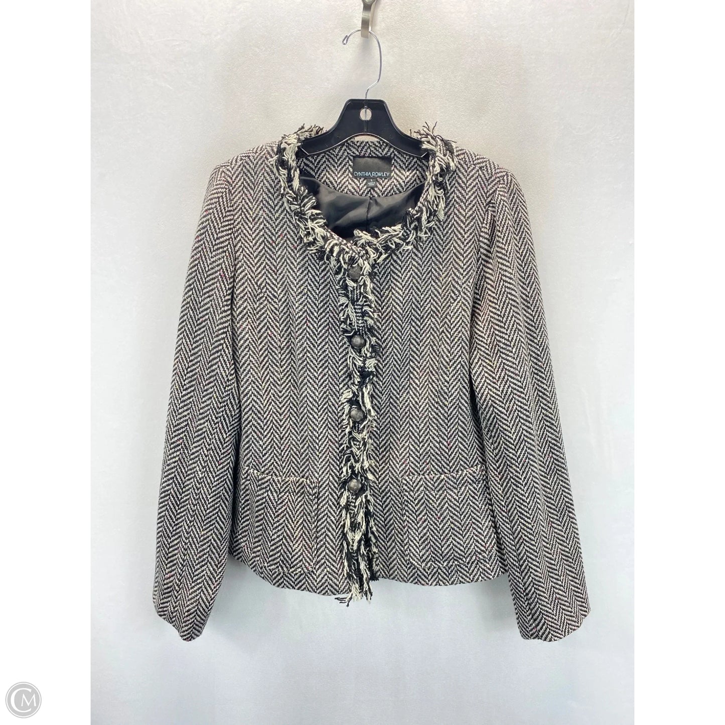 Blazer By Cynthia Rowley In Multi-colored, Size: L