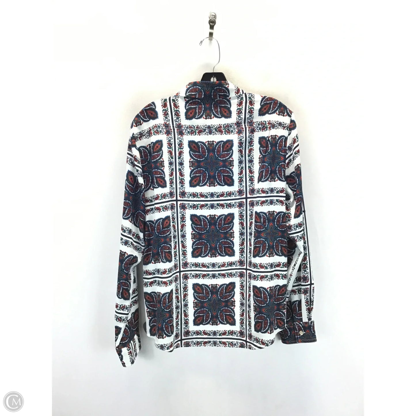 Top Long Sleeve By Tommy Hilfiger In Multi-colored, Size: Xl