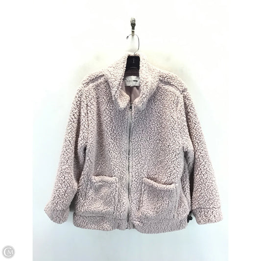Jacket Faux Fur & Sherpa By Fashion Nova In Purple, Size: Xl