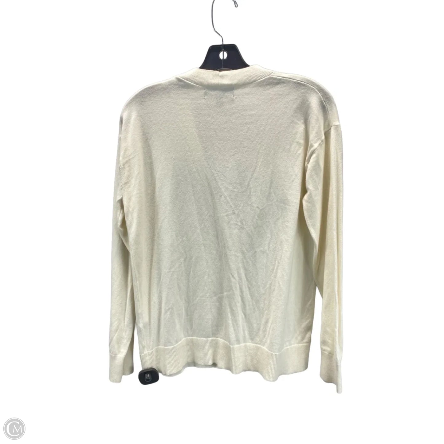 Cardigan By Banana Republic In Cream, Size: M