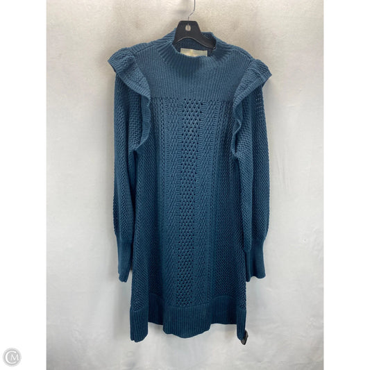 Dress Sweater By Clothes Mentor In Green, Size: L