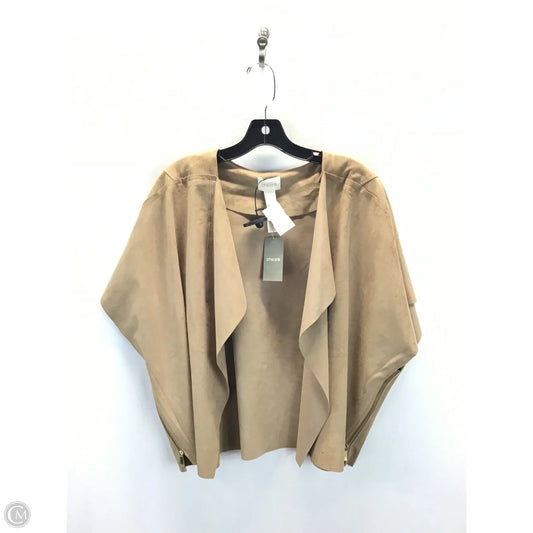Cardigan By Chicos In Tan, Size: Xl