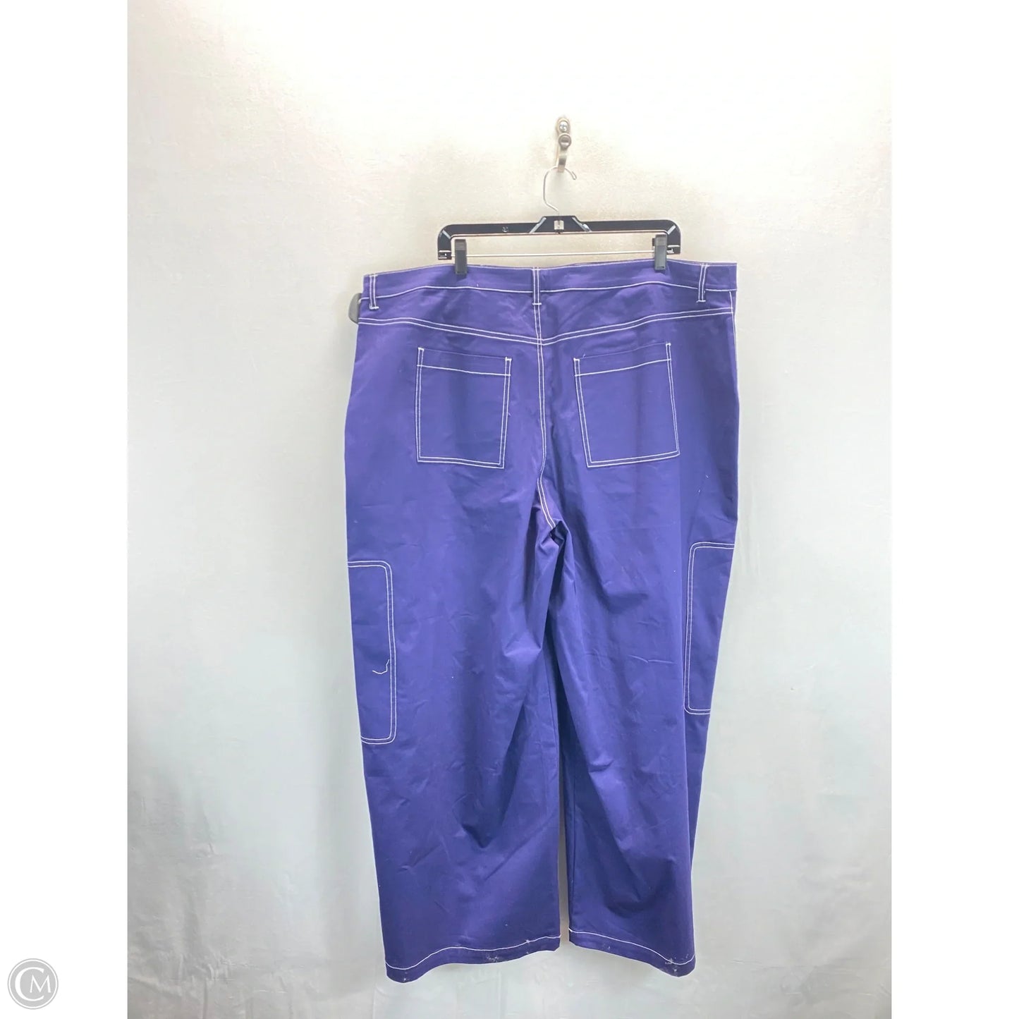 Pants Cargo & Utility By Eloquii In Blue, Size: 20