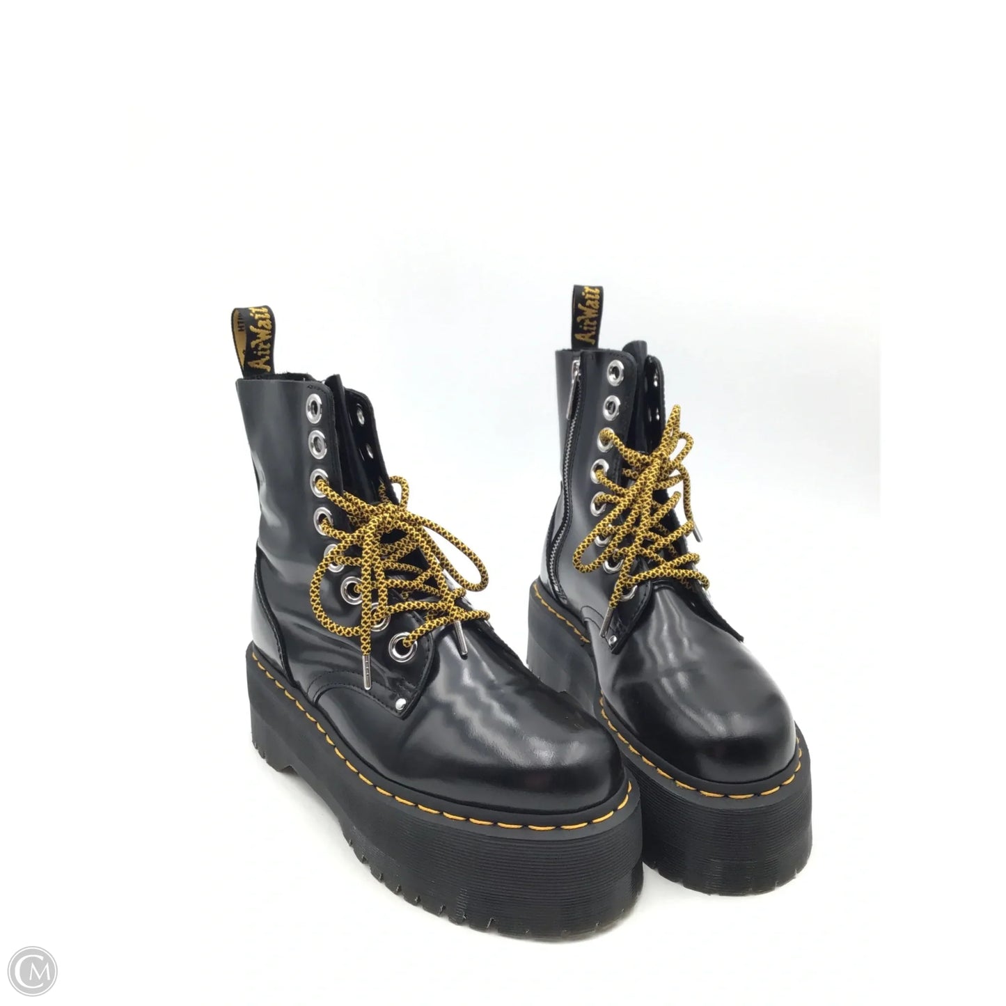 Boots Combat By Dr Martens In Black, Size: 8