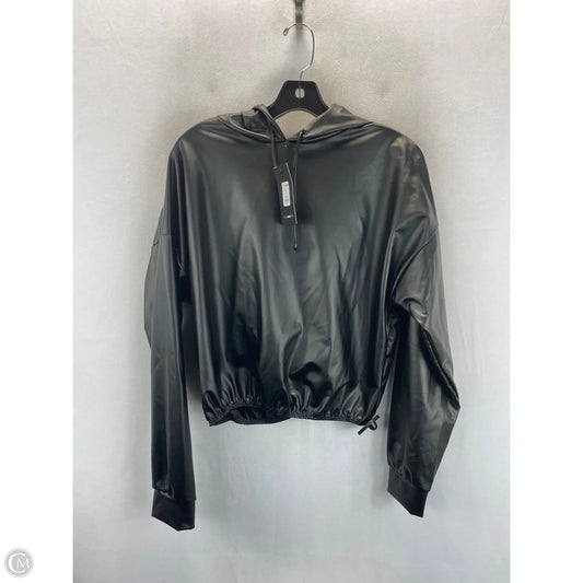 Sweatshirt Hoodie By Fashion Nova In Black, Size: M