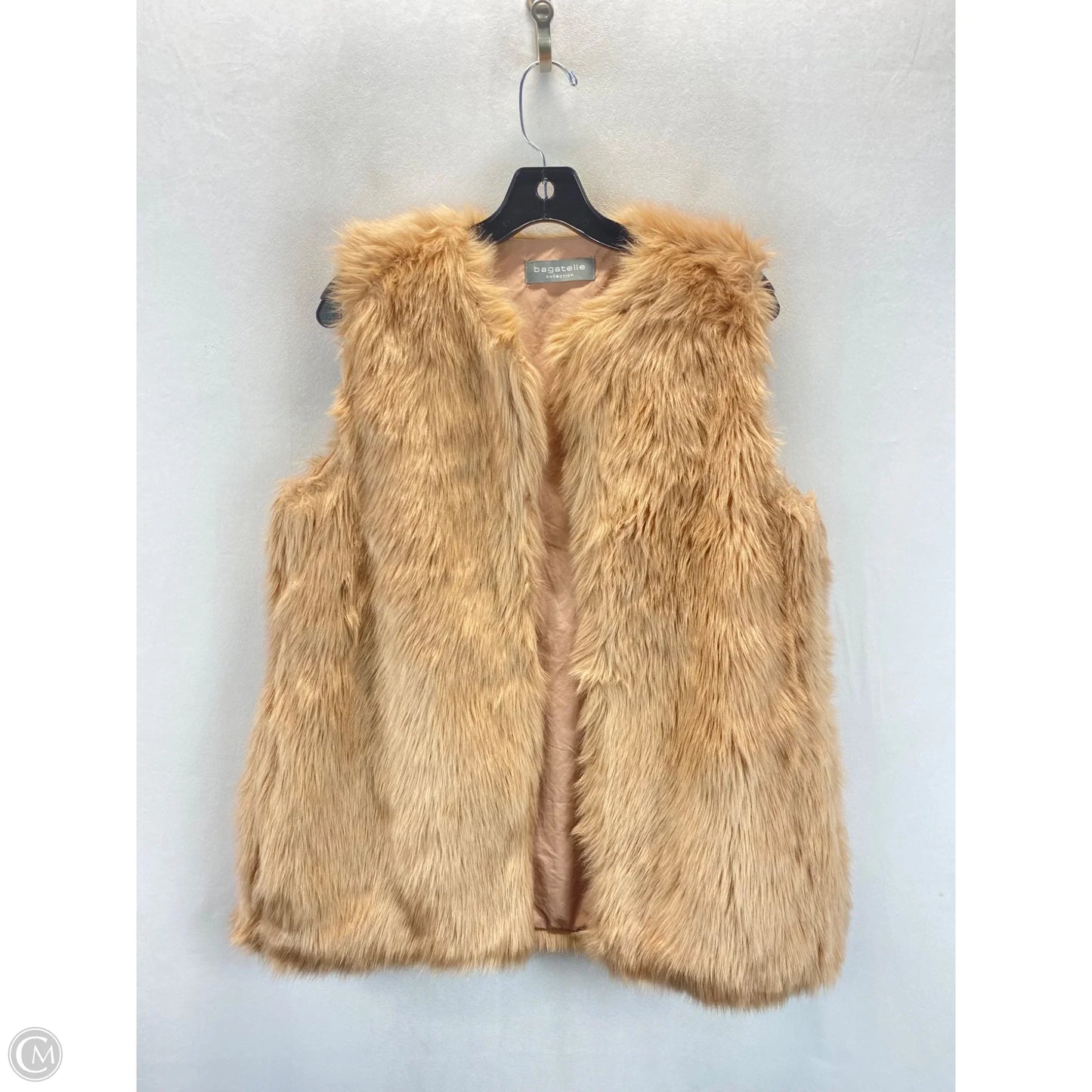 Vest Faux Fur & Sherpa By Bagatelle In Mauve, Size: M