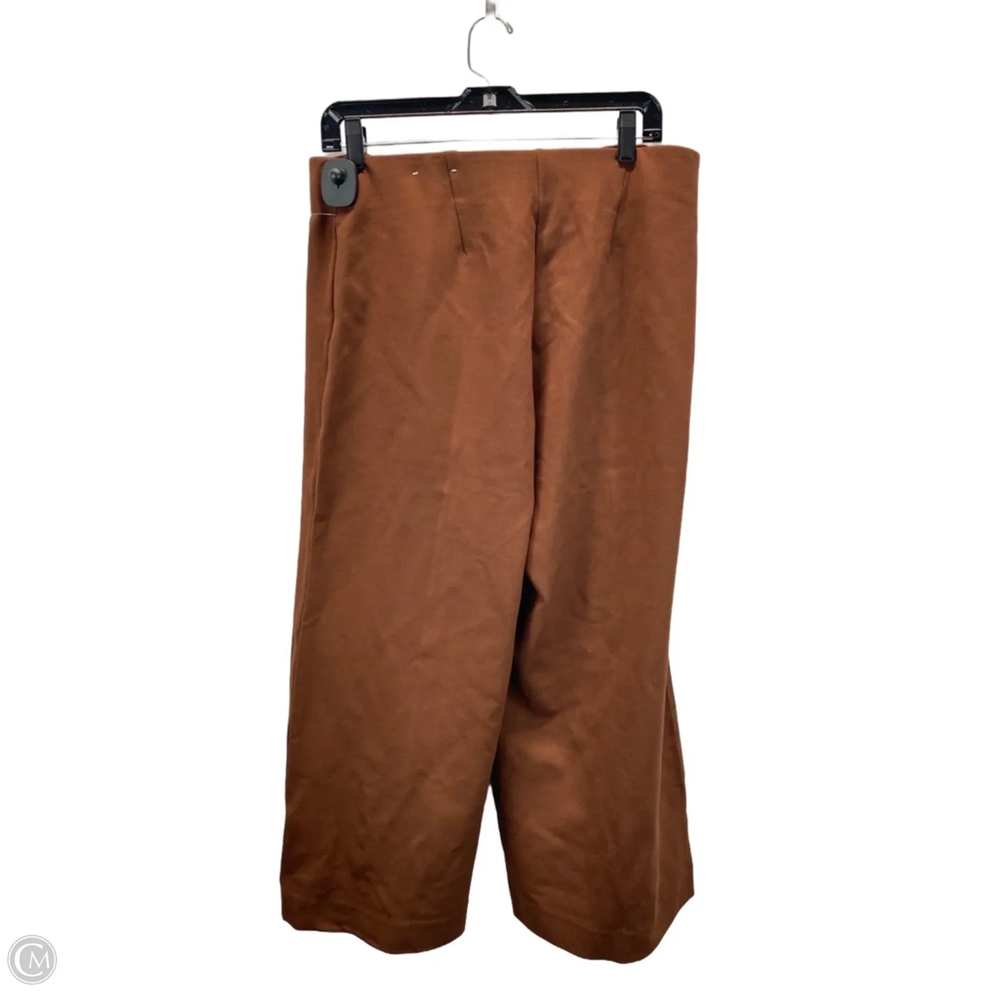 Pants Wide Leg By Chicos In Brown, Size: 12