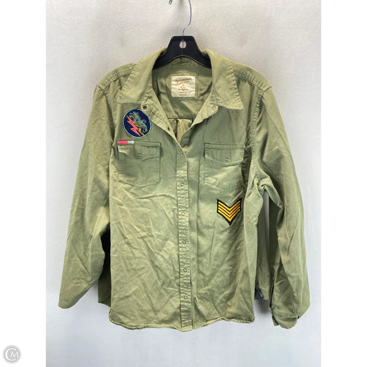 Top Long Sleeve By Arizona In Green, Size: 1x