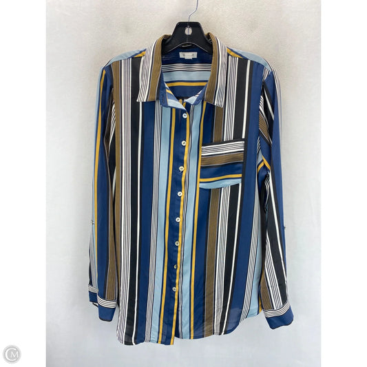 Top Long Sleeve By Westport In Multi-colored, Size: L