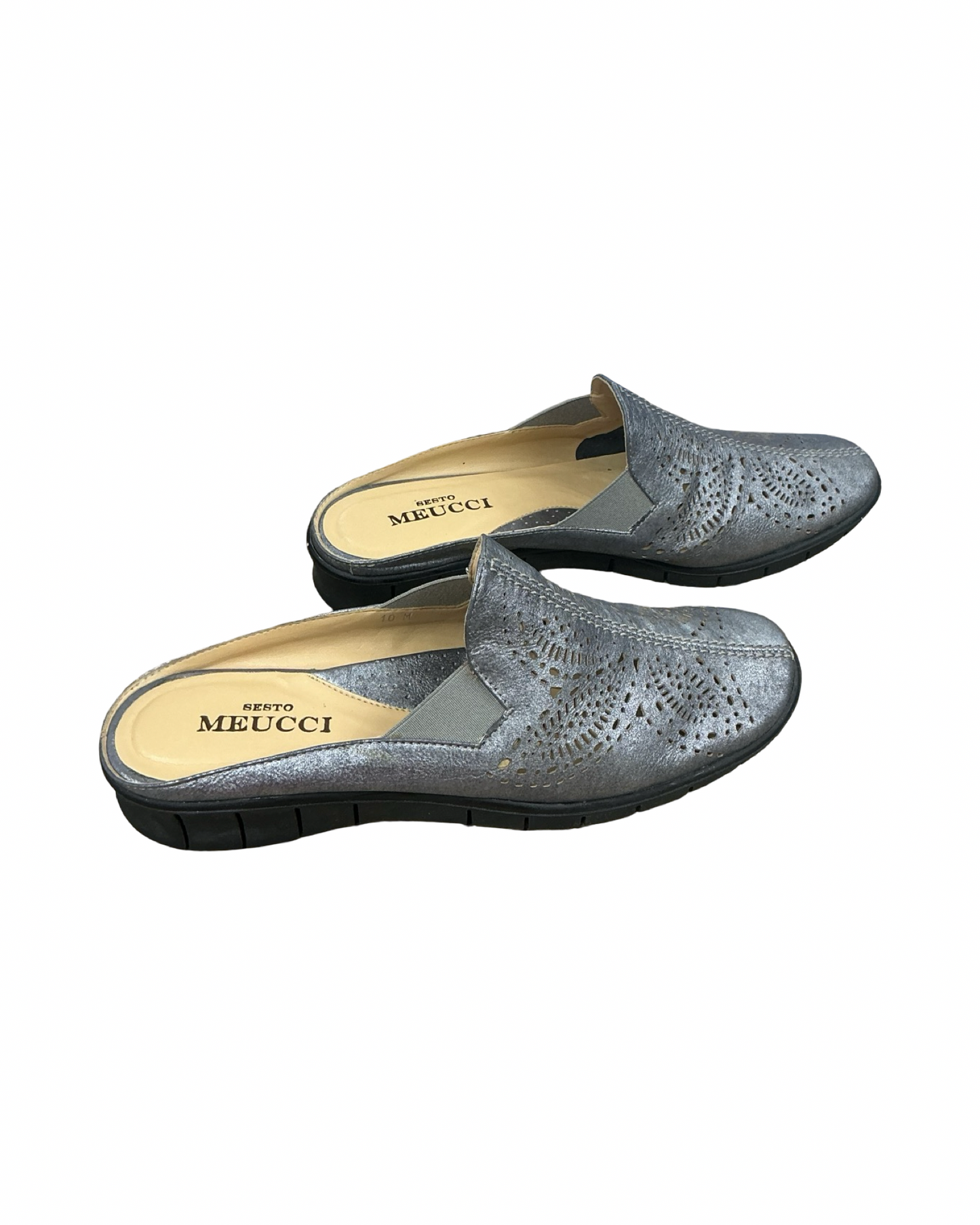 Shoes Flats By Sesto Meucci In Ivory, Size:10