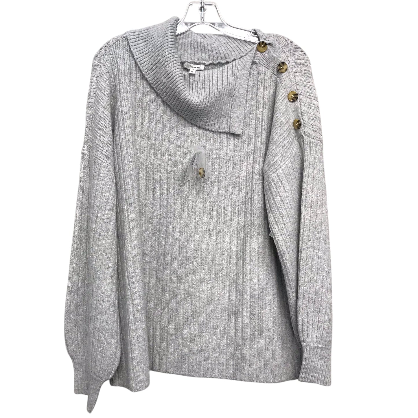 Sweater By Maurices In Grey, Size:Xl