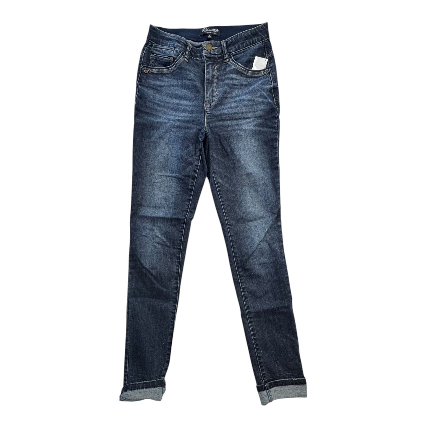 Jeans Skinny By MAC AND ME In Blue Denim, Size:2