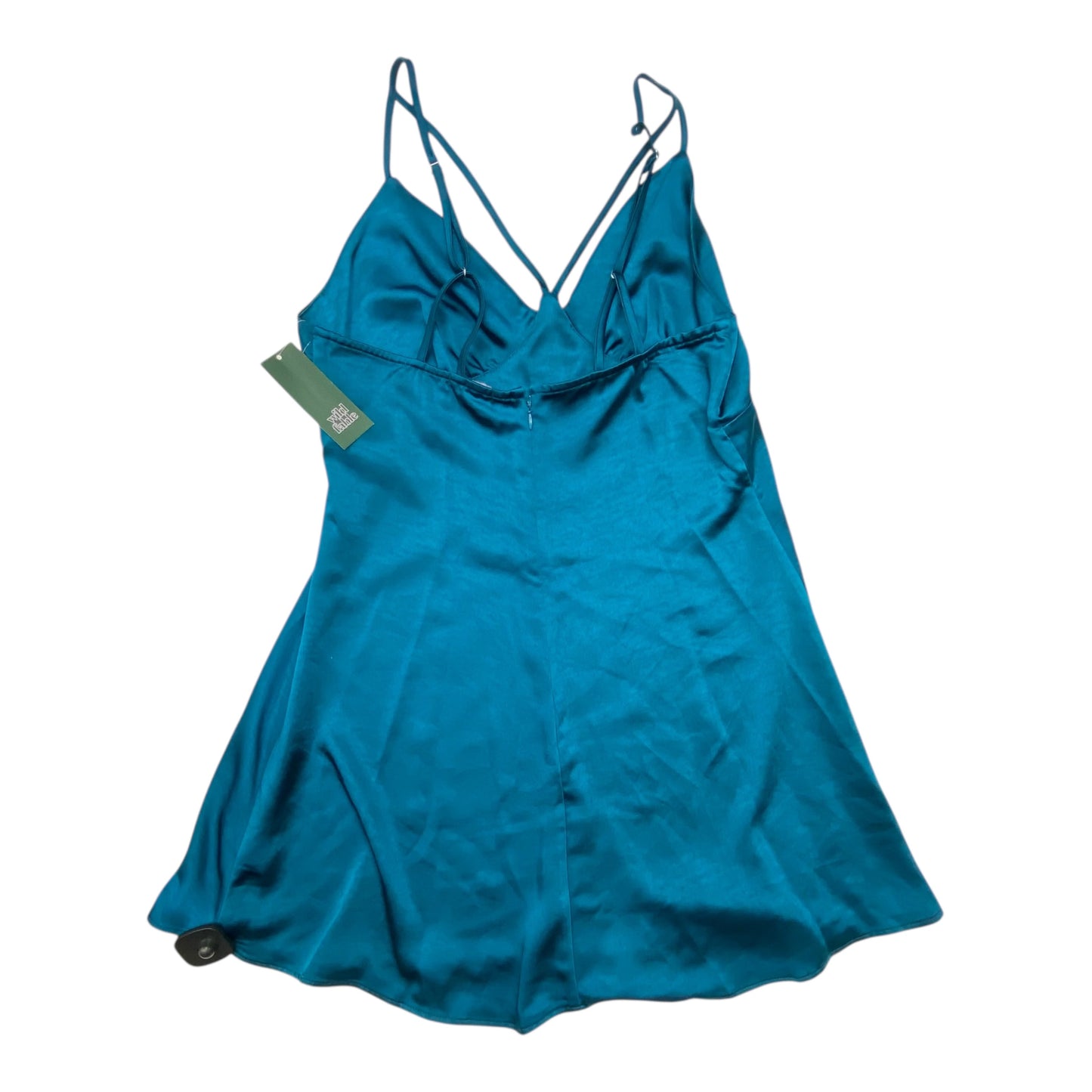 Dress Party Midi By Wild Fable In Teal, Size:L