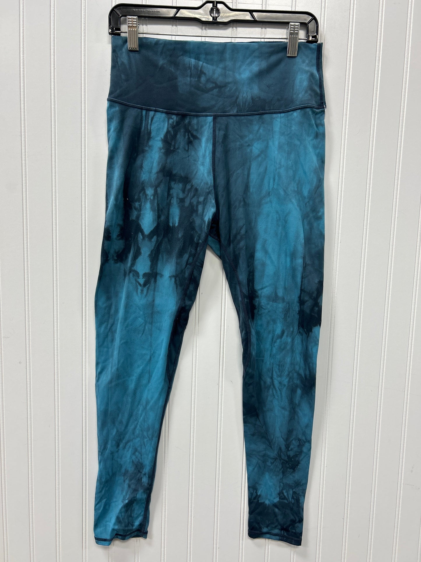 Athletic Leggings By Lululemon In Blue, Size:10