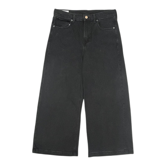 Jeans Straight By Gap In Black Denim, Size:8