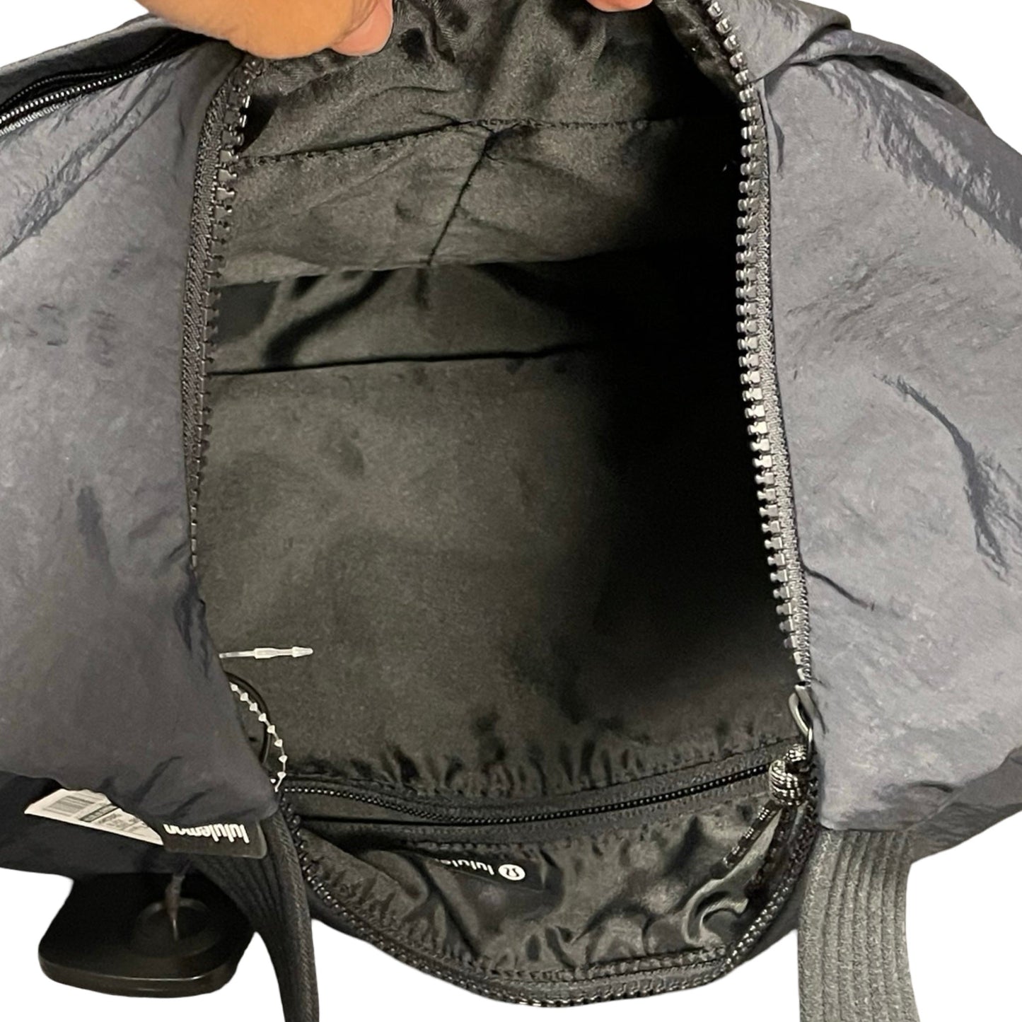 Handbag By Lululemon In Black, Size:Large