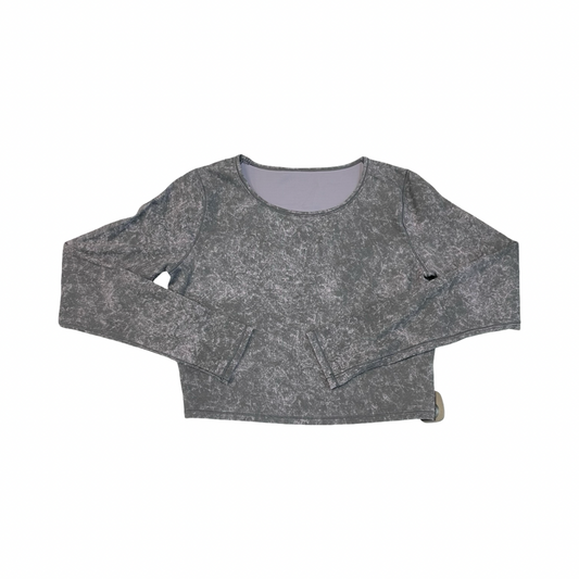 Athletic Top Ls Crewneck By Lululemon In Purple, Size:12