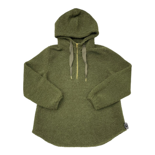 Jacket Faux Fur & Sherpa By Loft In Green, Size:L