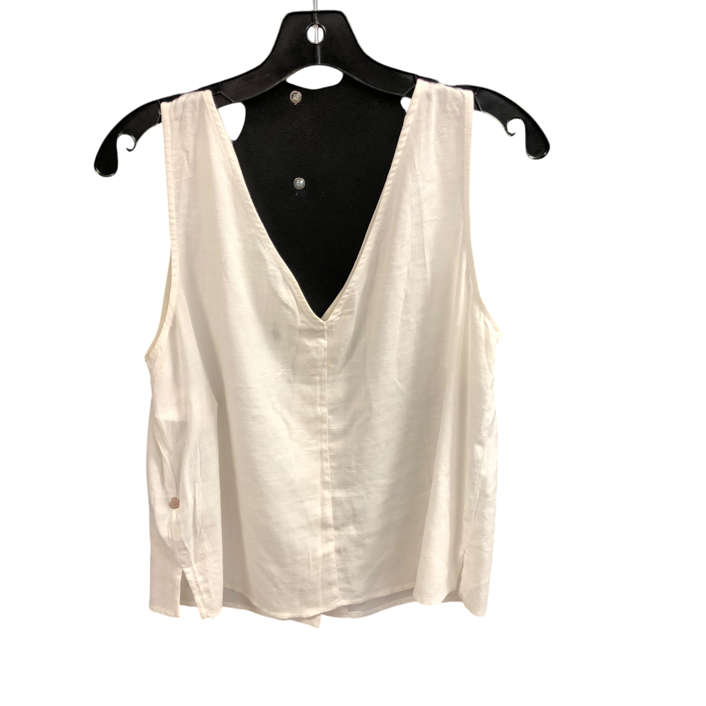 Top Sleeveless By Cmc In Cream, Size: L