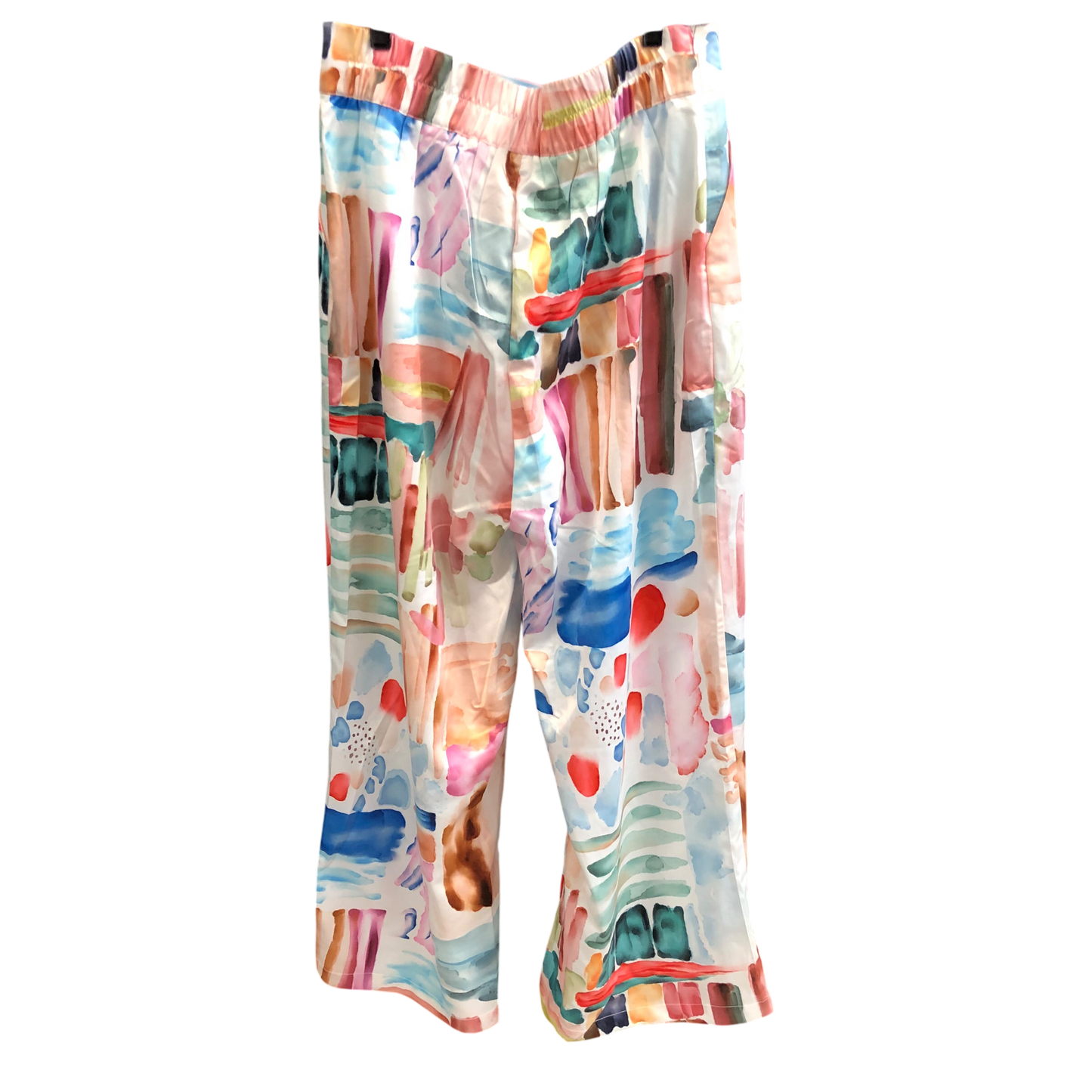 Pants Wide Leg By Clothes Mentor In Multi-colored, Size: Xl