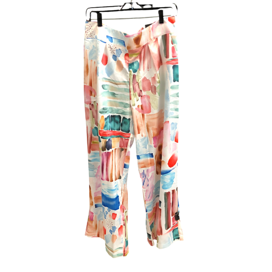 Pants Wide Leg By Clothes Mentor In Multi-colored, Size: Xl